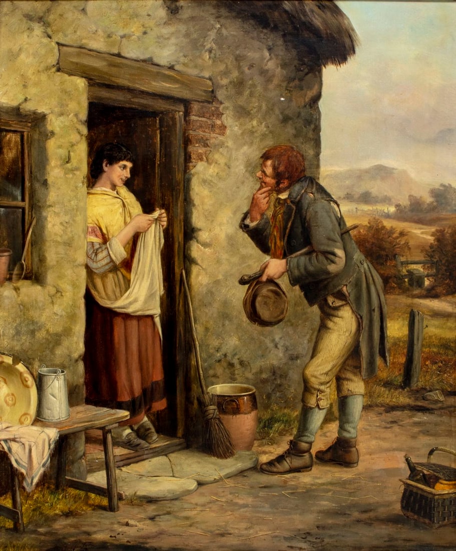 Septimus Dawson (UK,1851-1914) oil painting antique (1 of 13)