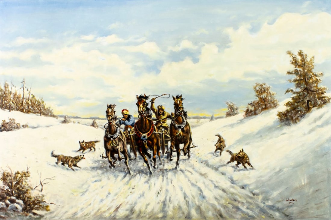 W Wallern (Austria,20C) oil painting (1 of 13)