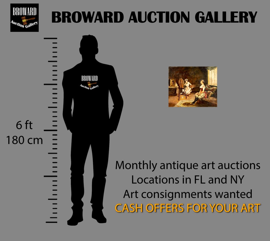 Enrique Miralles (Spain,1883-?) oil painting - 2