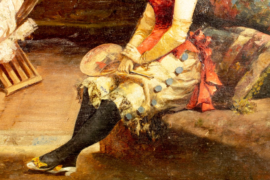 Enrique Miralles (Spain,1883-?) oil painting - 7