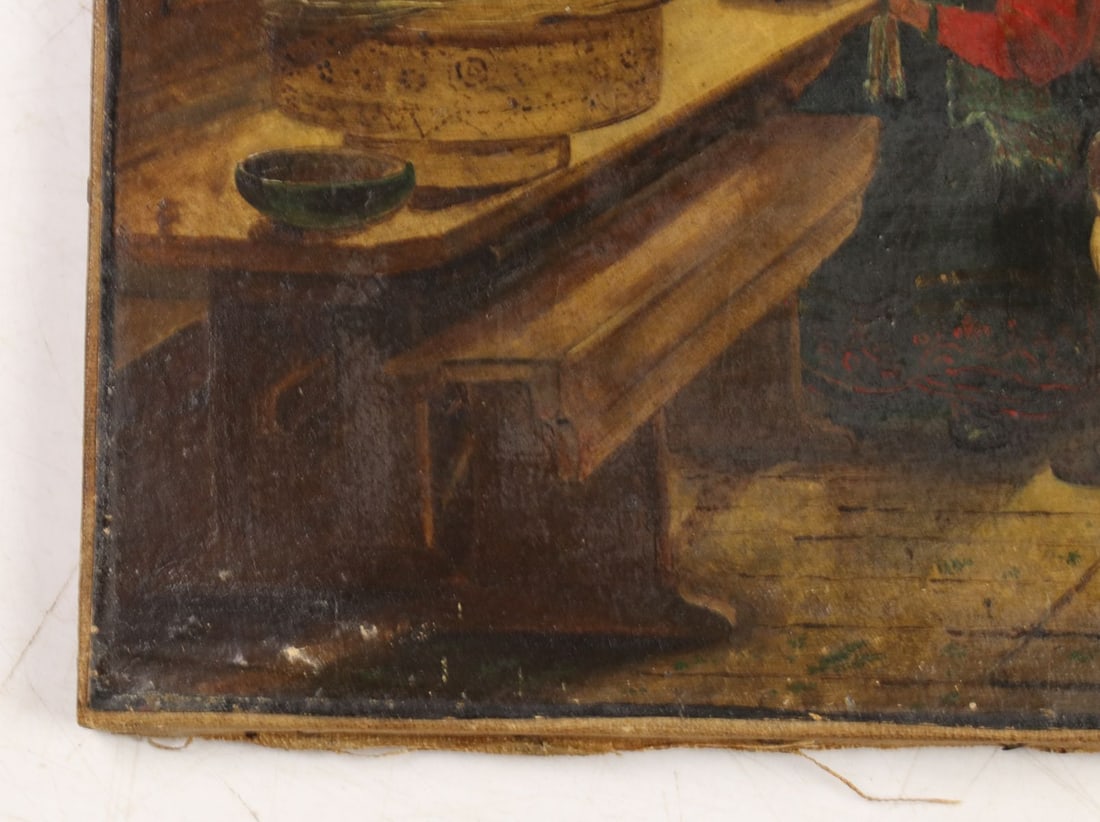 Niels Rademacher (Denmark,1812-1885) oil painting antique - 10