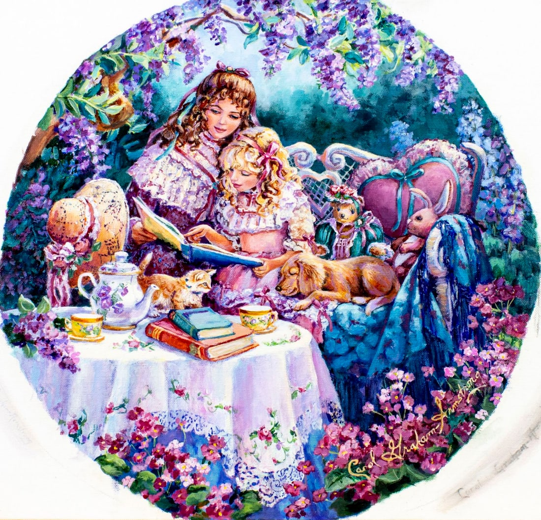 Carol Graham Armstrong (US,20C) oil painting (1 of 13)