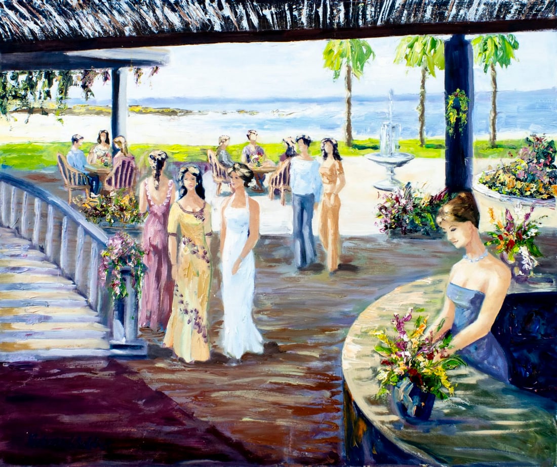 Katrin Walter (German,20C) oil painting (1 of 13)