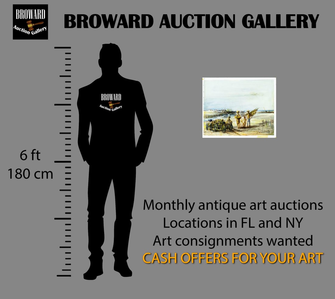 Jacques Lalande (French,1921-2003) oil painting - 2