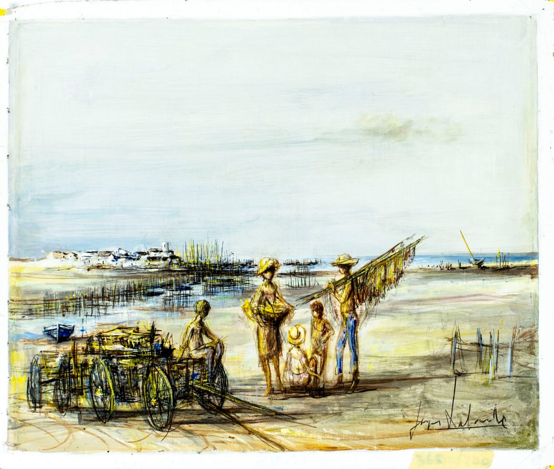 Jacques Lalande (French,1921-2003) oil painting - 3