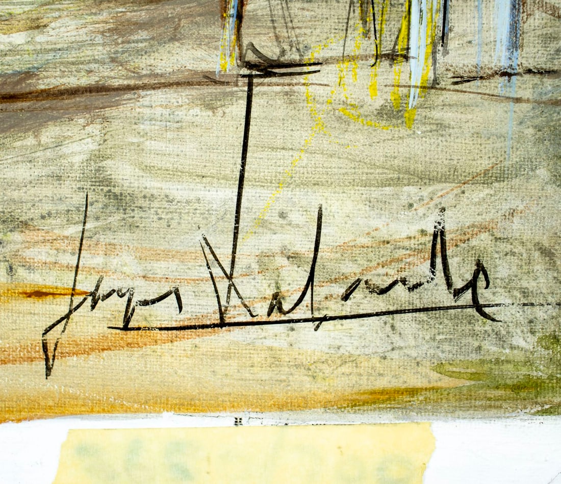 Jacques Lalande (French,1921-2003) oil painting - 4