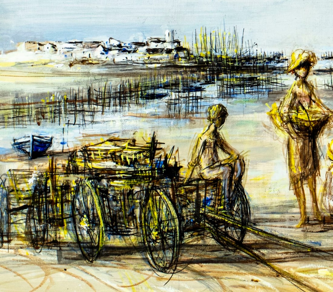 Jacques Lalande (French,1921-2003) oil painting - 6