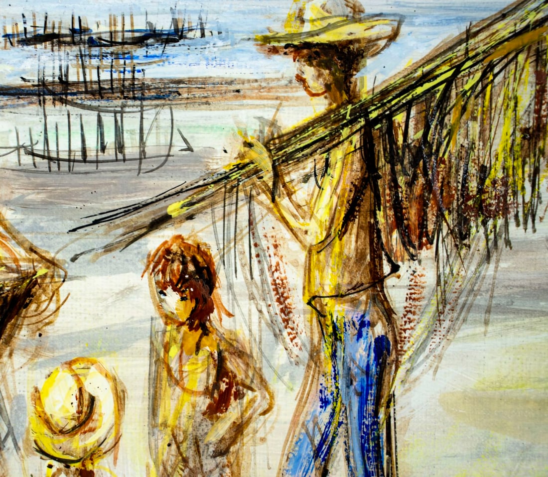 Jacques Lalande (French,1921-2003) oil painting - 8