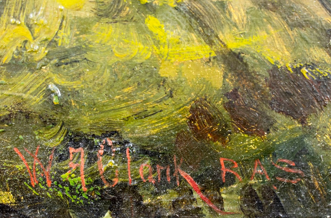 William Albert Clark (UK,1880-1963) oil painting - 4