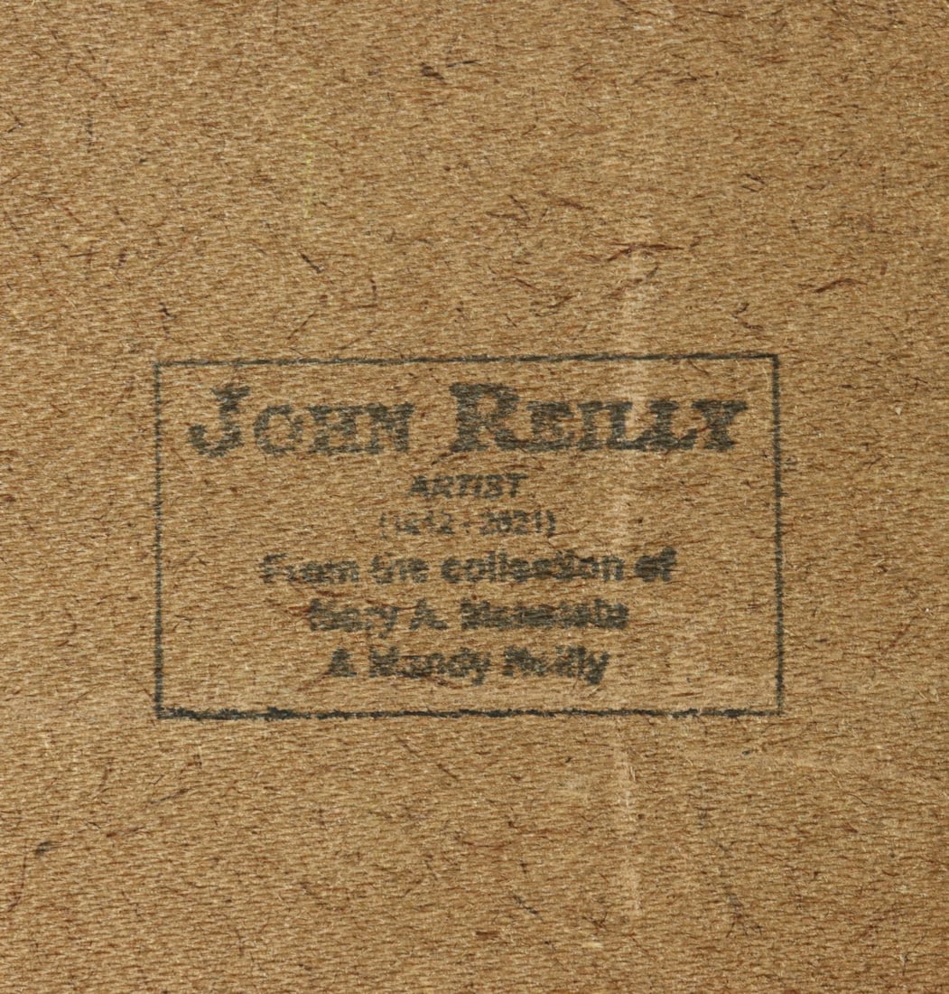 John Reilly (NY,NJ,1942-2021) oil painting - 13