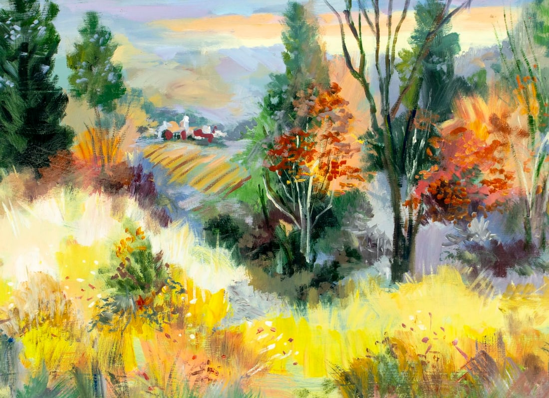 John Reilly (NY,NJ,1942-2021) oil painting - 5