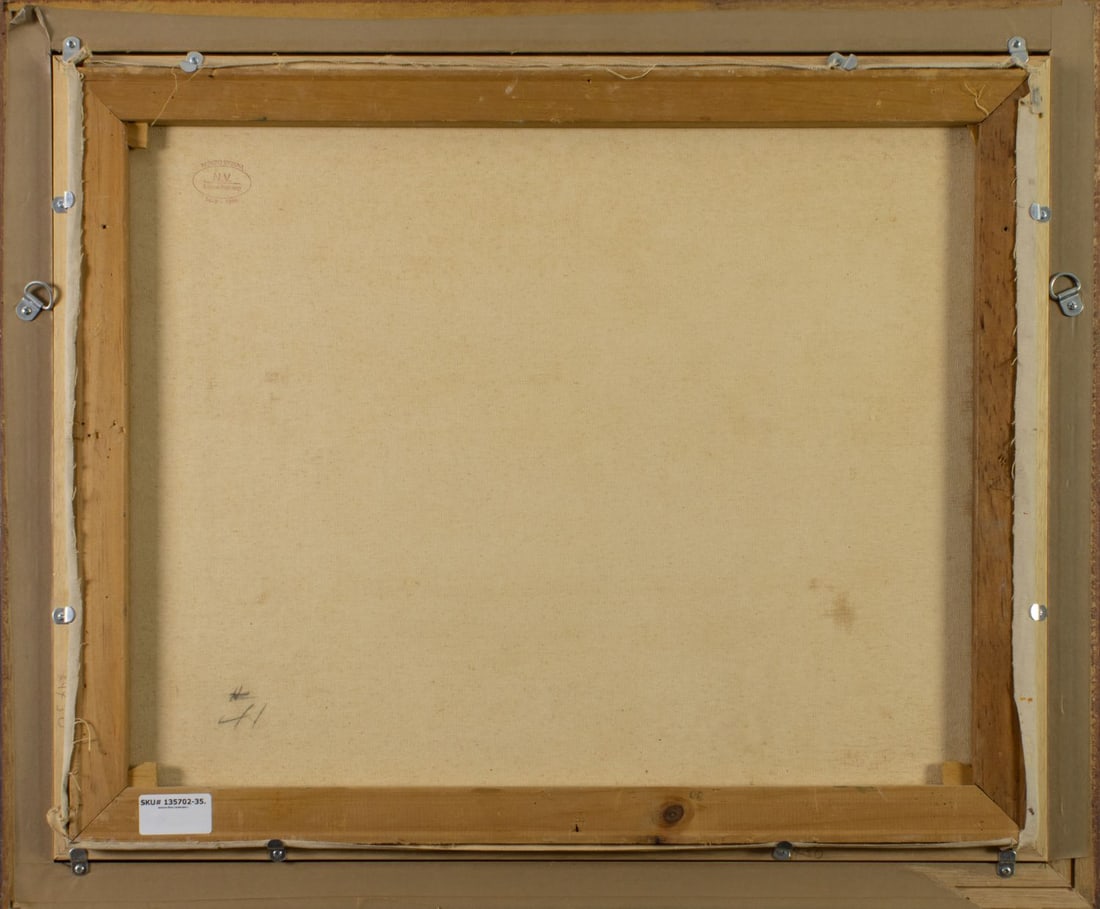 Nunzio Vayana (FL,ME,Italy,1878-1960) oil painting - 9