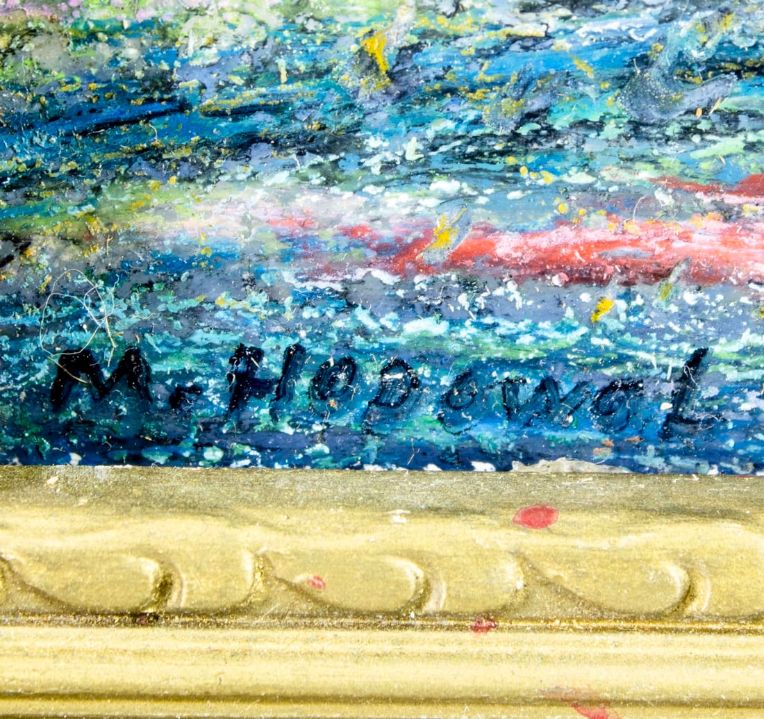 Michael D Hodowal (FL,b 1959) oil painting - 4