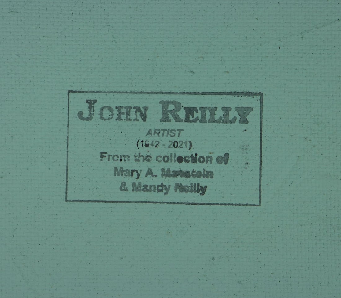 John Reilly (NY,NJ,1942-2021) oil painting - 13