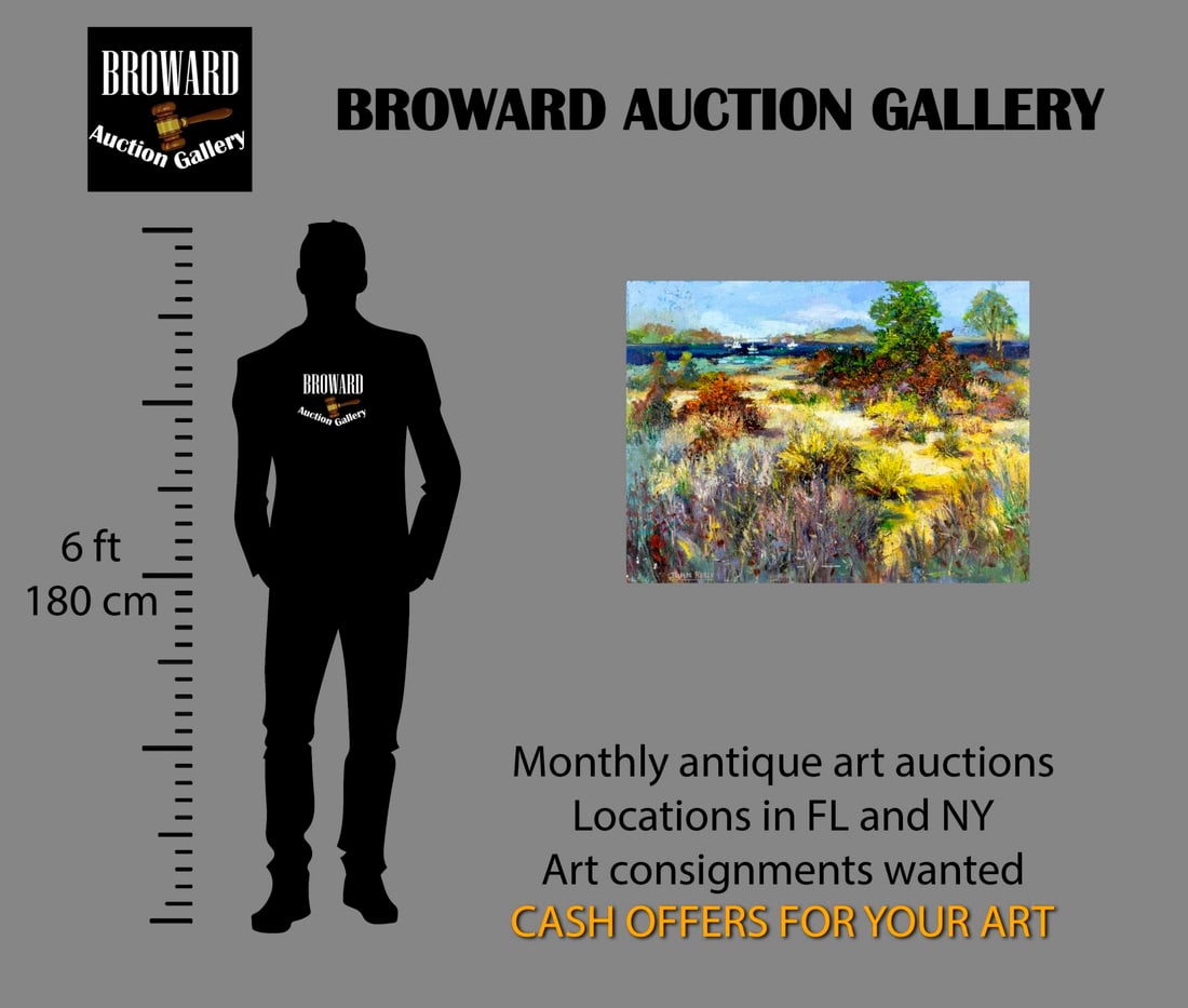 John Reilly (NY,NJ,1942-2021) oil painting - 2