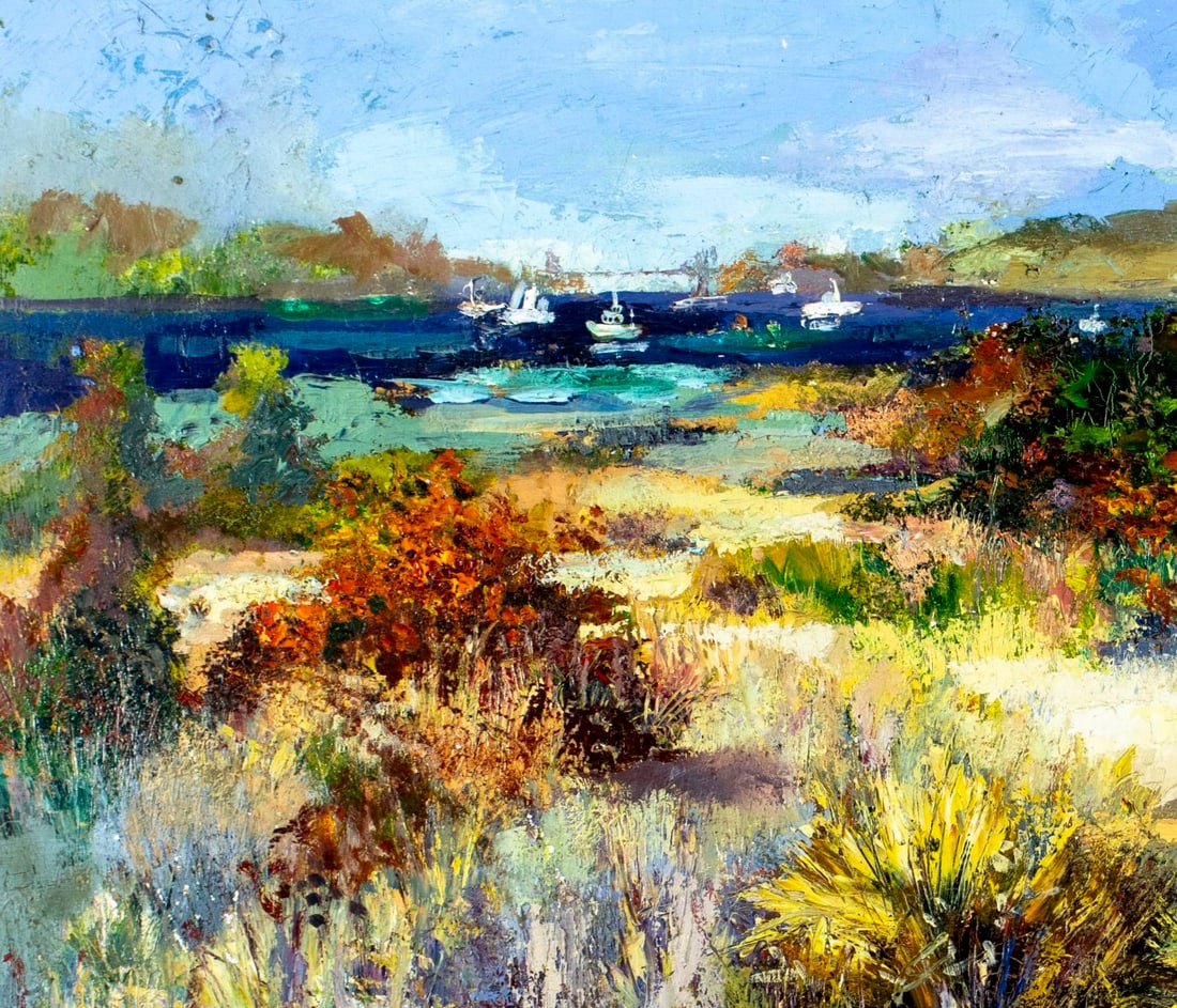 John Reilly (NY,NJ,1942-2021) oil painting - 6