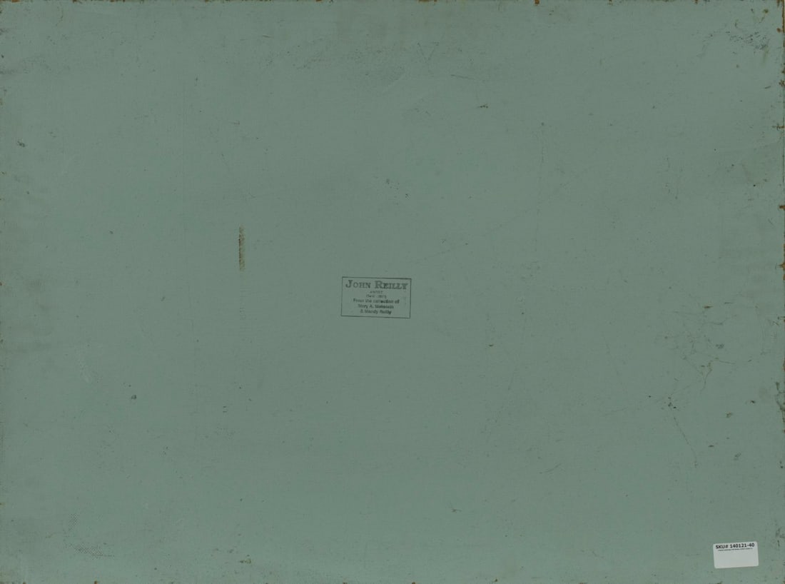 John Reilly (NY,NJ,1942-2021) oil painting - 9