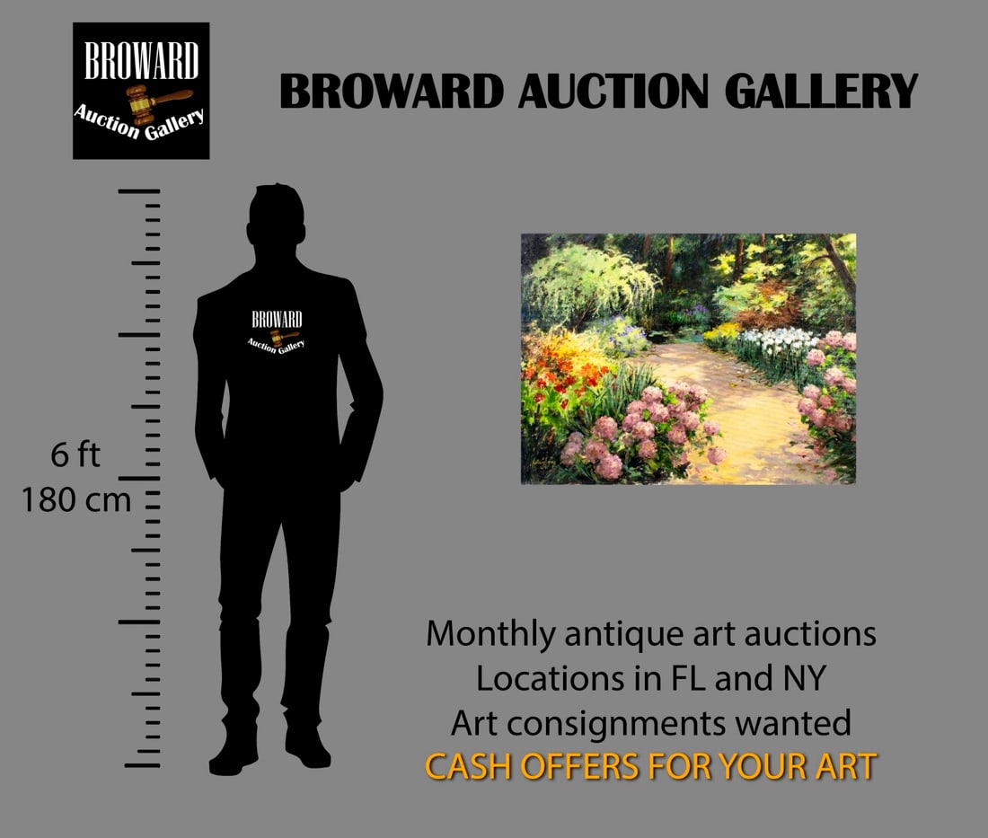 Natalie Levine (NY,FL,20/21C) oil painting - 2