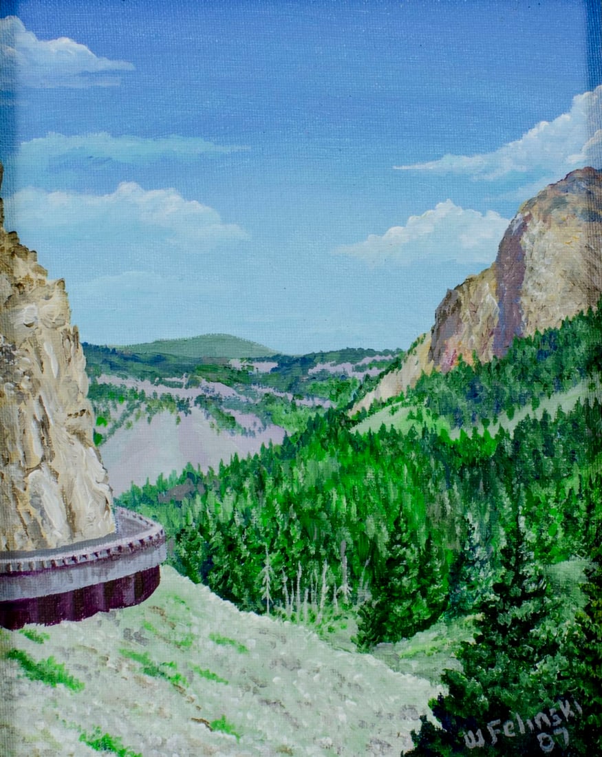 William Felinski (US,20/21C) oil painting (1 of 13)