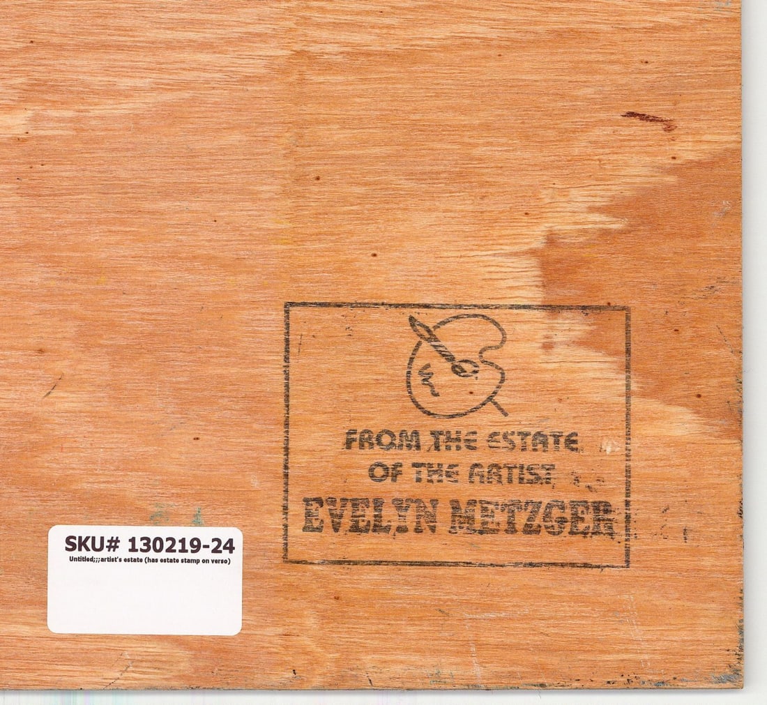 Evelyn Metzger (NY,Brazil,1911-2007) oil painting - 10