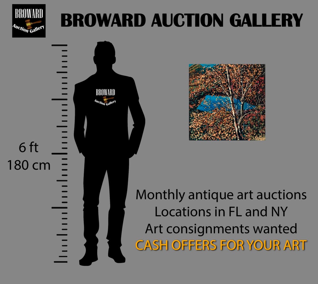 Evelyn Metzger (NY,Brazil,1911-2007) oil painting - 2