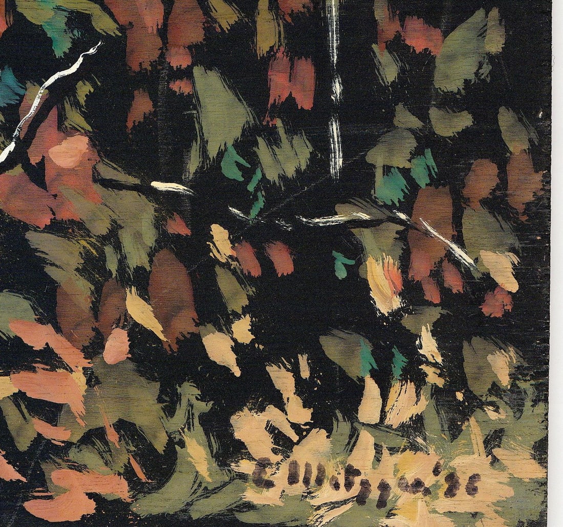 Evelyn Metzger (NY,Brazil,1911-2007) oil painting - 8