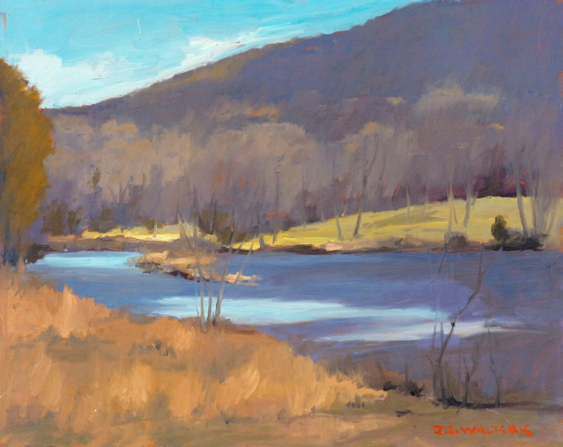 Robert Waltsak (NJ,b 1944) oil painting (1 of 12)