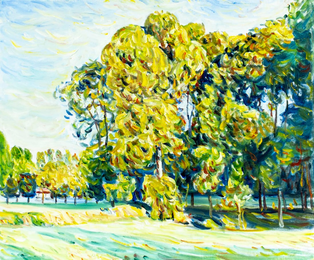 Edmund F Jordan Jr (PA,?-2017) oil painting (1 of 11)