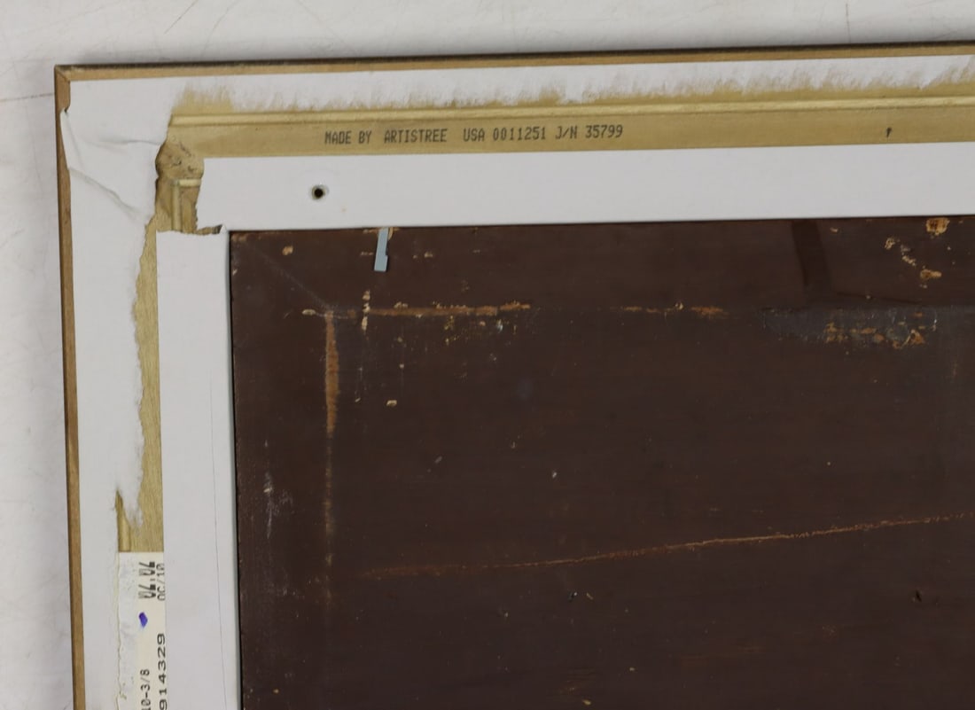 Charles Desmarquais (France,1823-1910) oil painting antique - 11