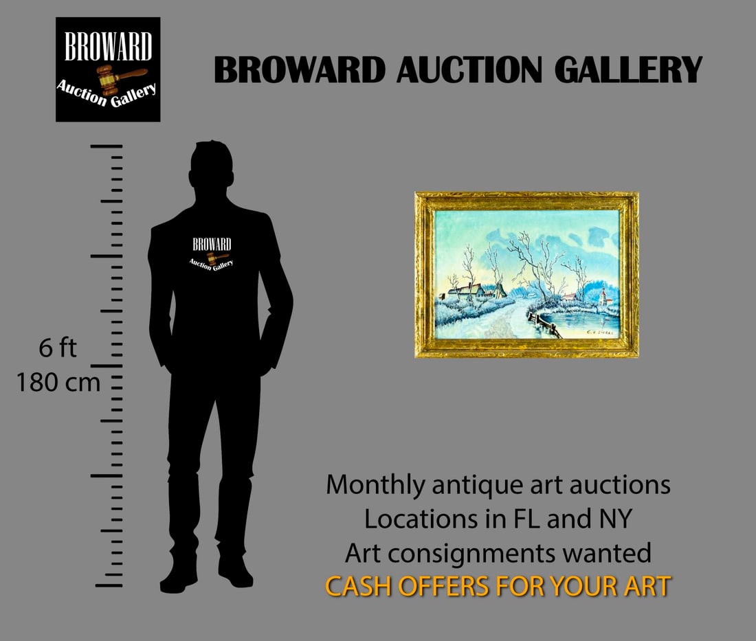 G H Gierke (US,20C) oil painting - 2