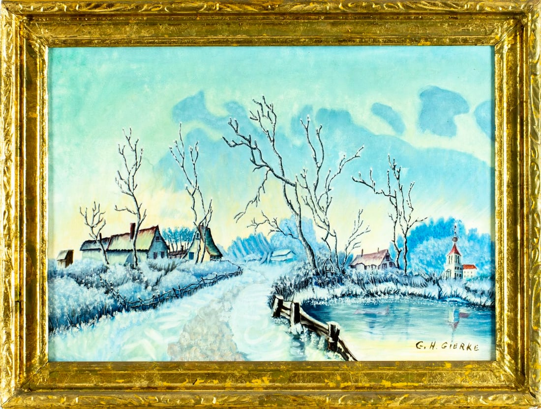 G H Gierke (US,20C) oil painting - 3