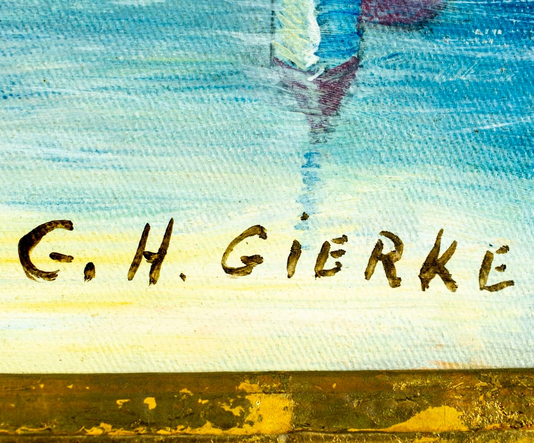 G H Gierke (US,20C) oil painting - 4