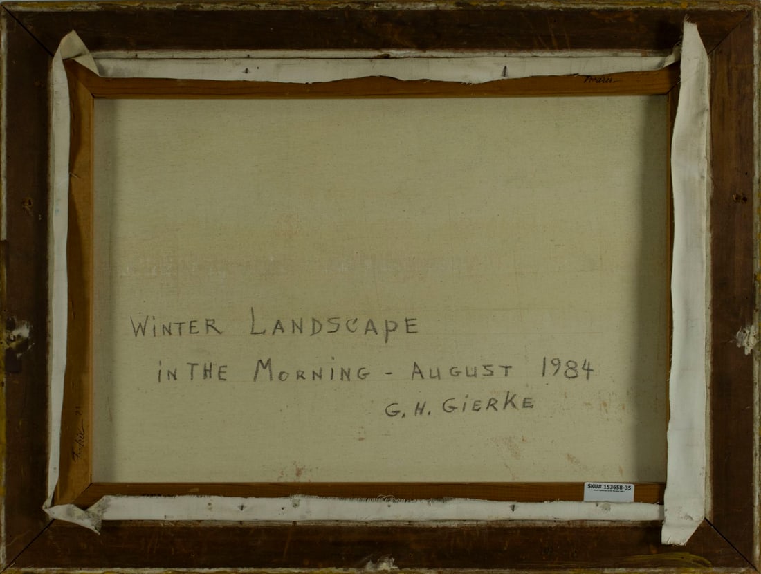 G H Gierke (US,20C) oil painting - 9