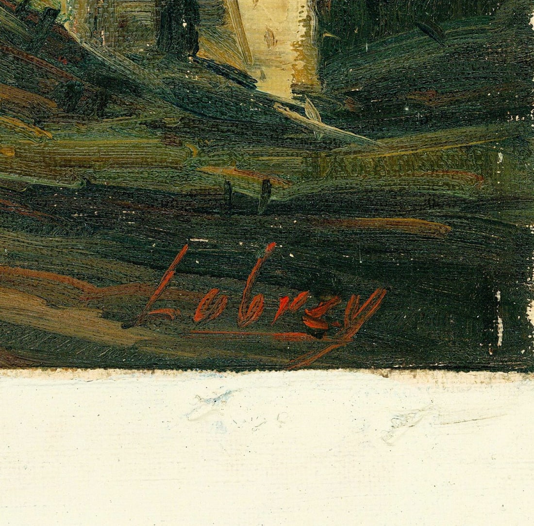 L Lobray (Europe,20C) oil painting - 4
