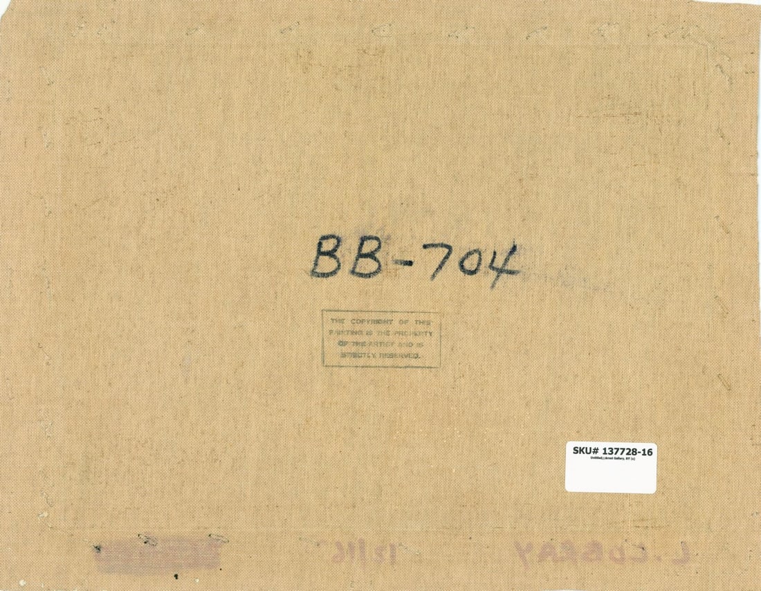 L Lobray (Europe,20C) oil painting - 7