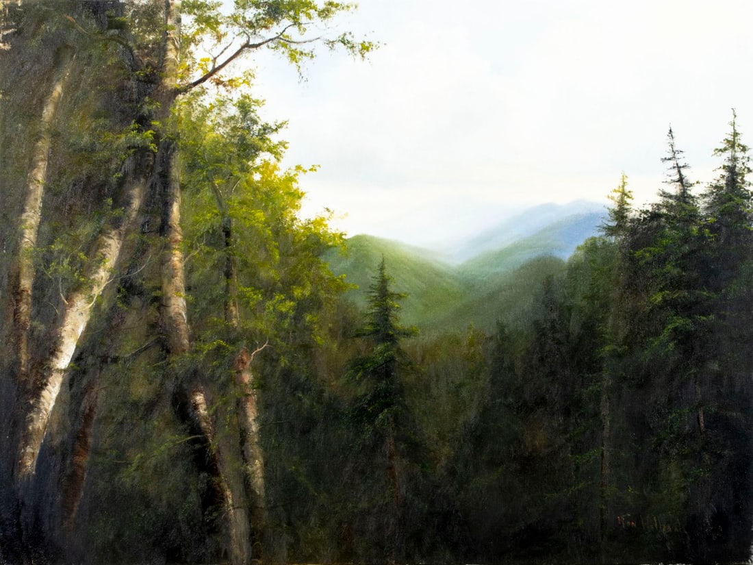 Ron Williams (TN,1947-2016) oil painting - 3