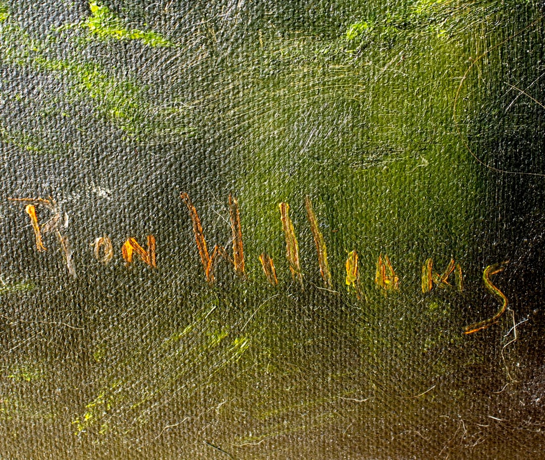 Ron Williams (TN,1947-2016) oil painting - 4