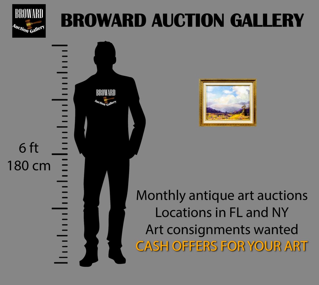 Janice Schweitzer (US,20C) oil painting - 2