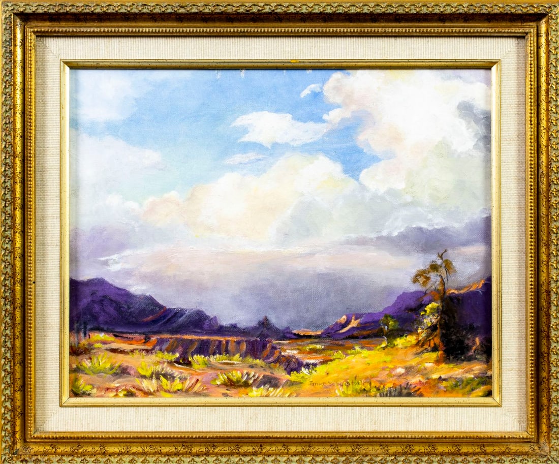 Janice Schweitzer (US,20C) oil painting - 3