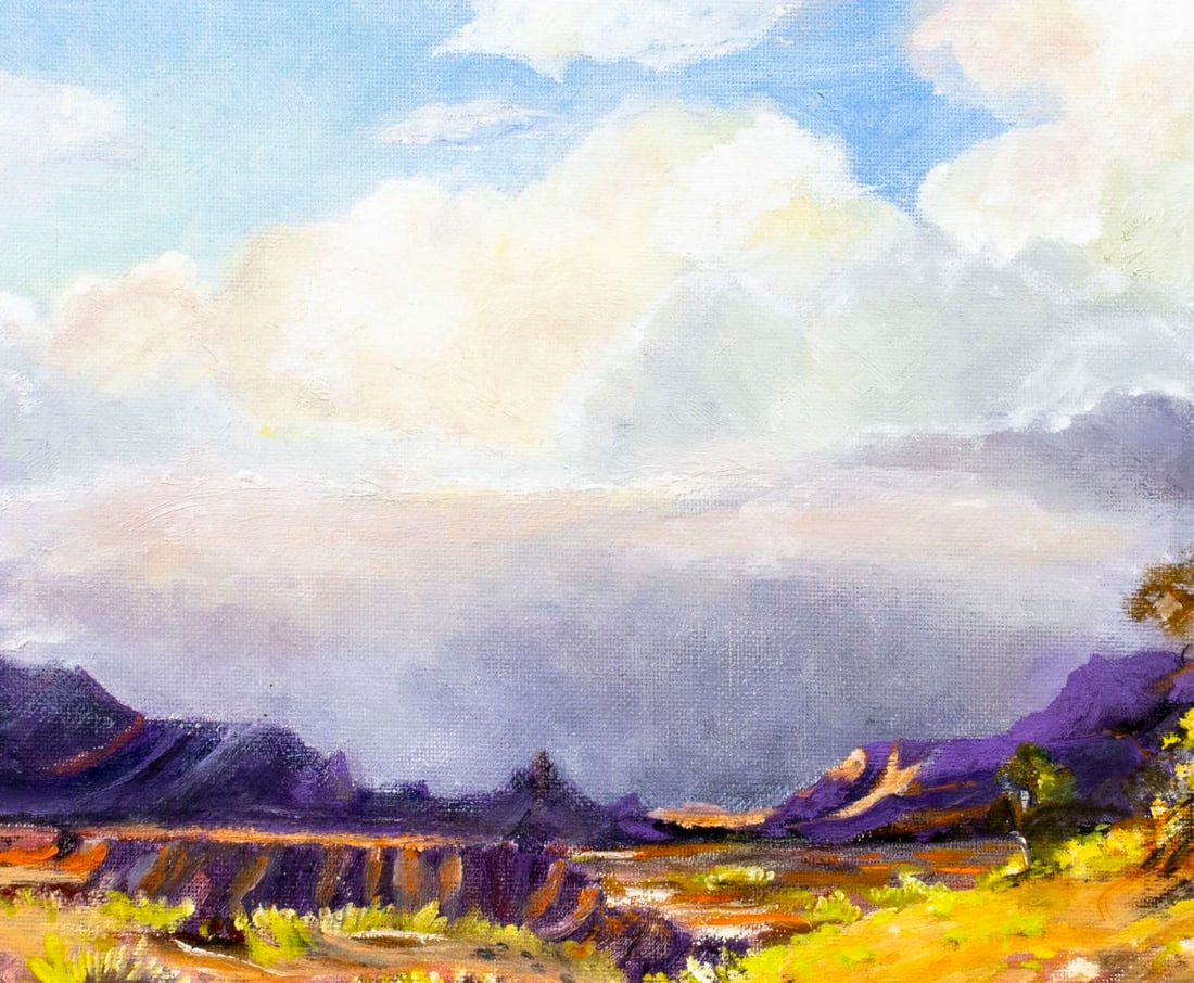 Janice Schweitzer (US,20C) oil painting - 5