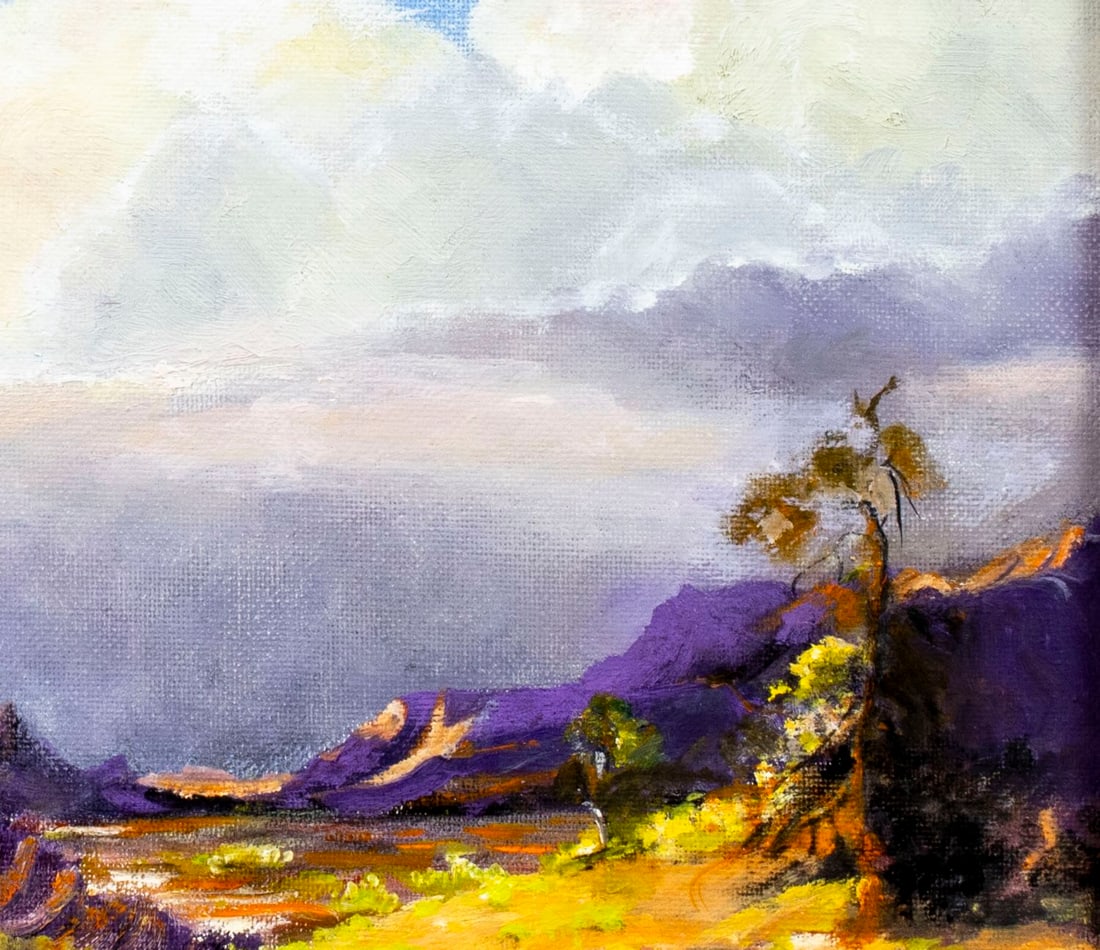 Janice Schweitzer (US,20C) oil painting - 7