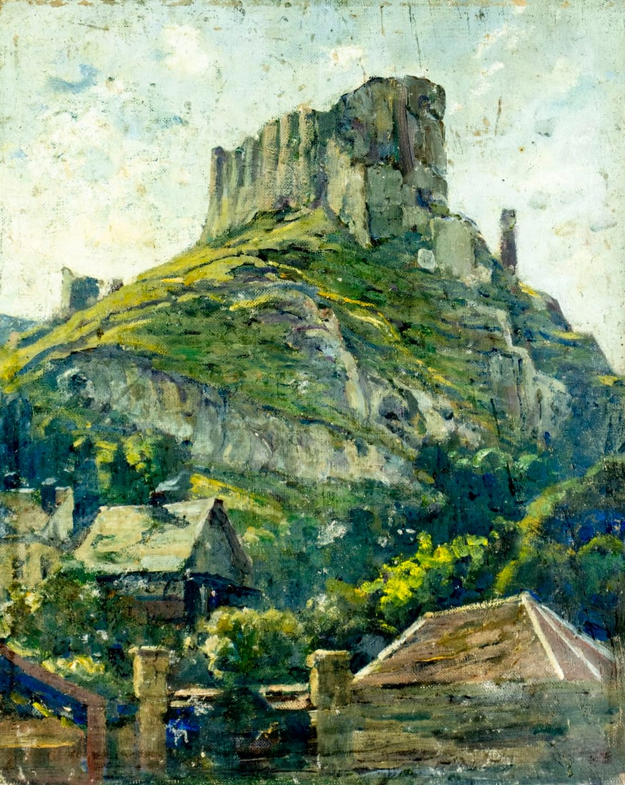 Robert Sewell (NY,CA,1860-1924) oil painting antique (1 of 12)