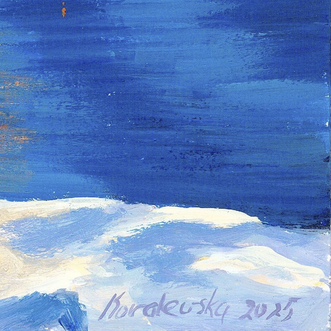 Katerina Kovalevska (Ukraine,20/21C) acrylic painting - 4