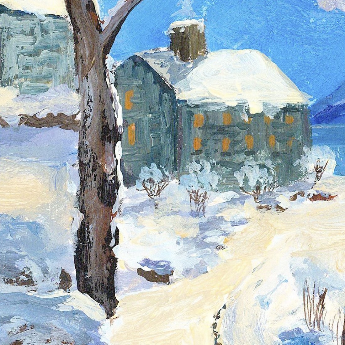 Katerina Kovalevska (Ukraine,20/21C) acrylic painting - 8