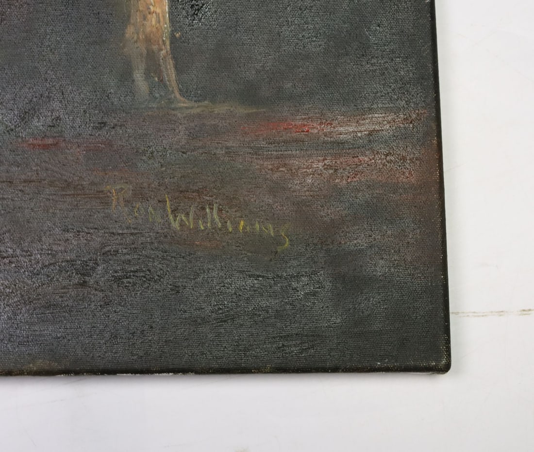 Ron Williams (TN,1947-2016) oil painting - 10