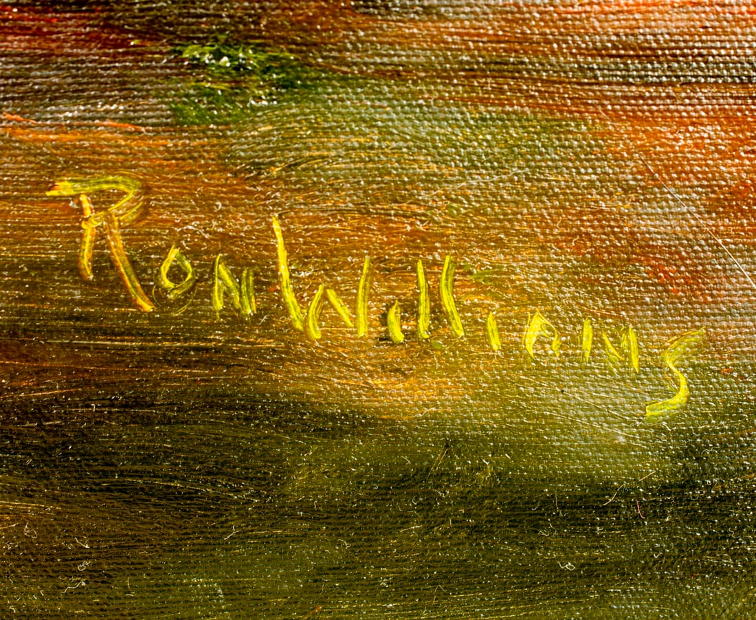Ron Williams (TN,1947-2016) oil painting - 4