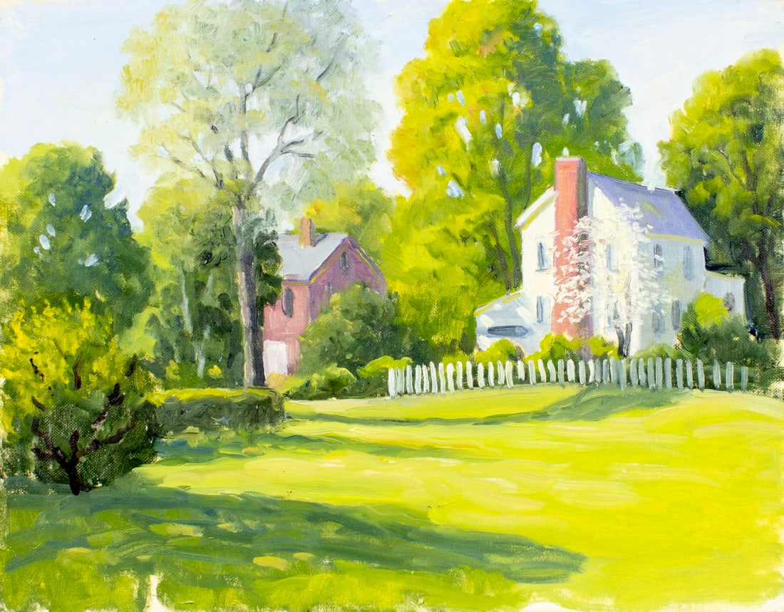 George Holloway (NJ,20C) oil painting (1 of 11)