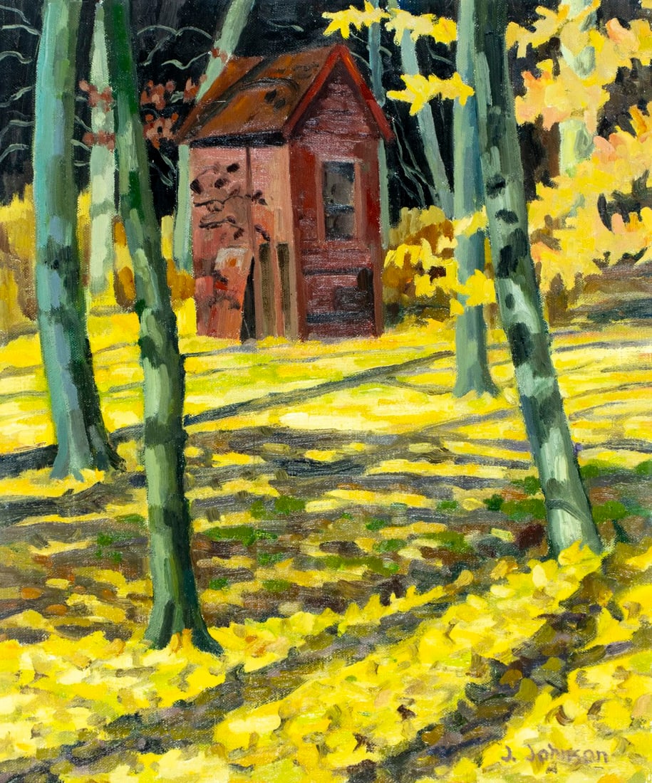 James Johnson (US,20C) oil painting (1 of 13)