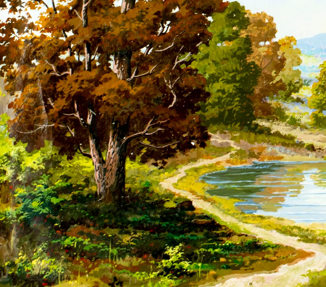 V Zala (Europe,20C) oil painting - 6