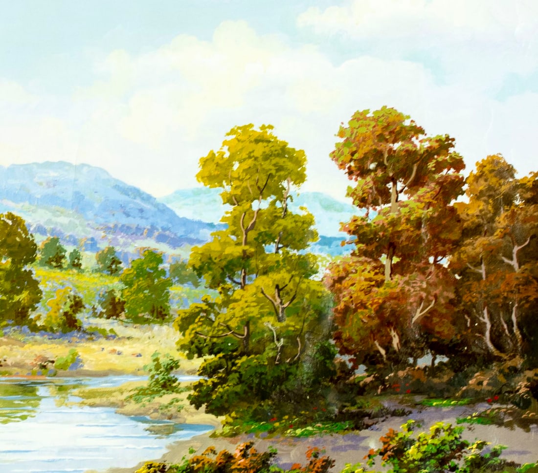 V Zala (Europe,20C) oil painting - 7